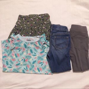 Girls 5t pants and skirt lot